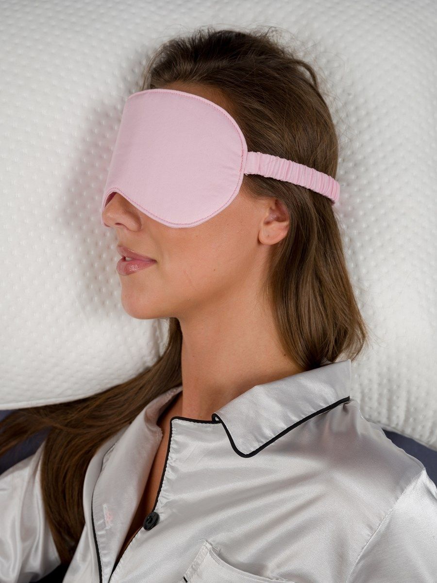 снимок Маска для лица PandaHug Blackout розовая от магазина BIO-TEXTILES ОПТ