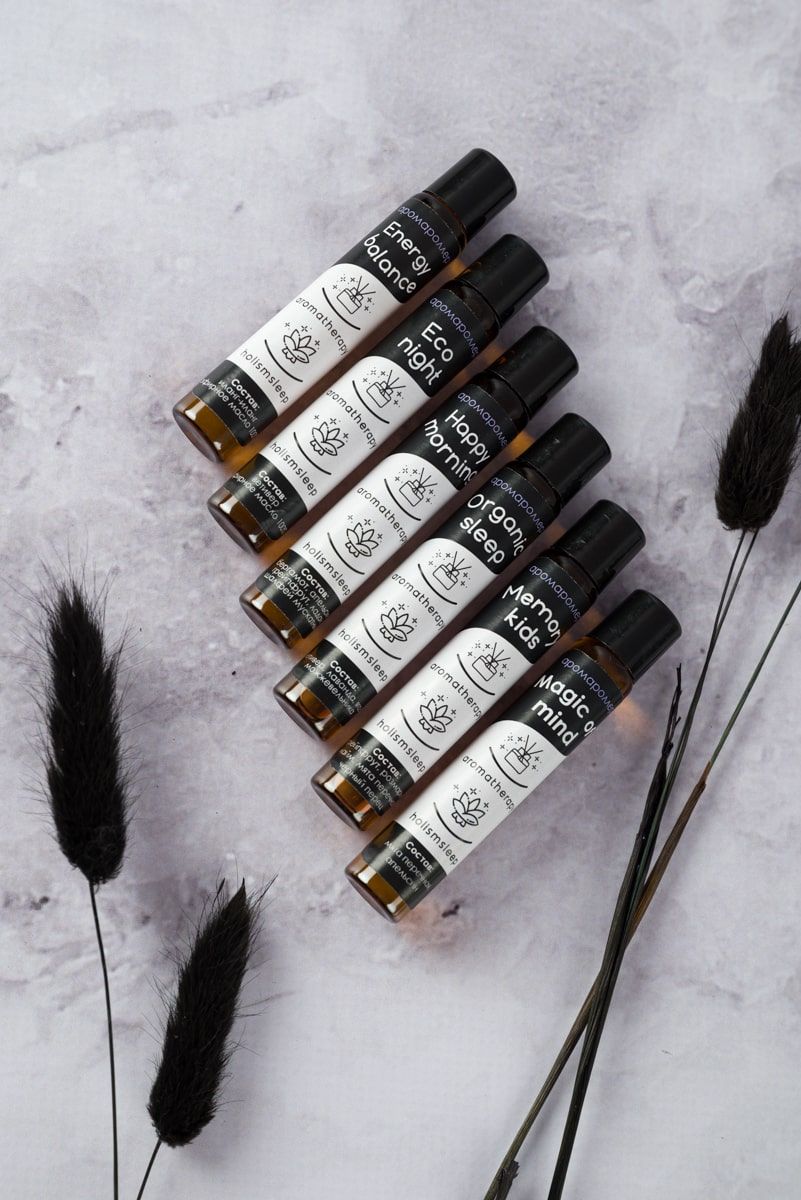 снимок  Набор Аромароллеров PandaHug №4 от магазина BIO-TEXTILES ОПТ