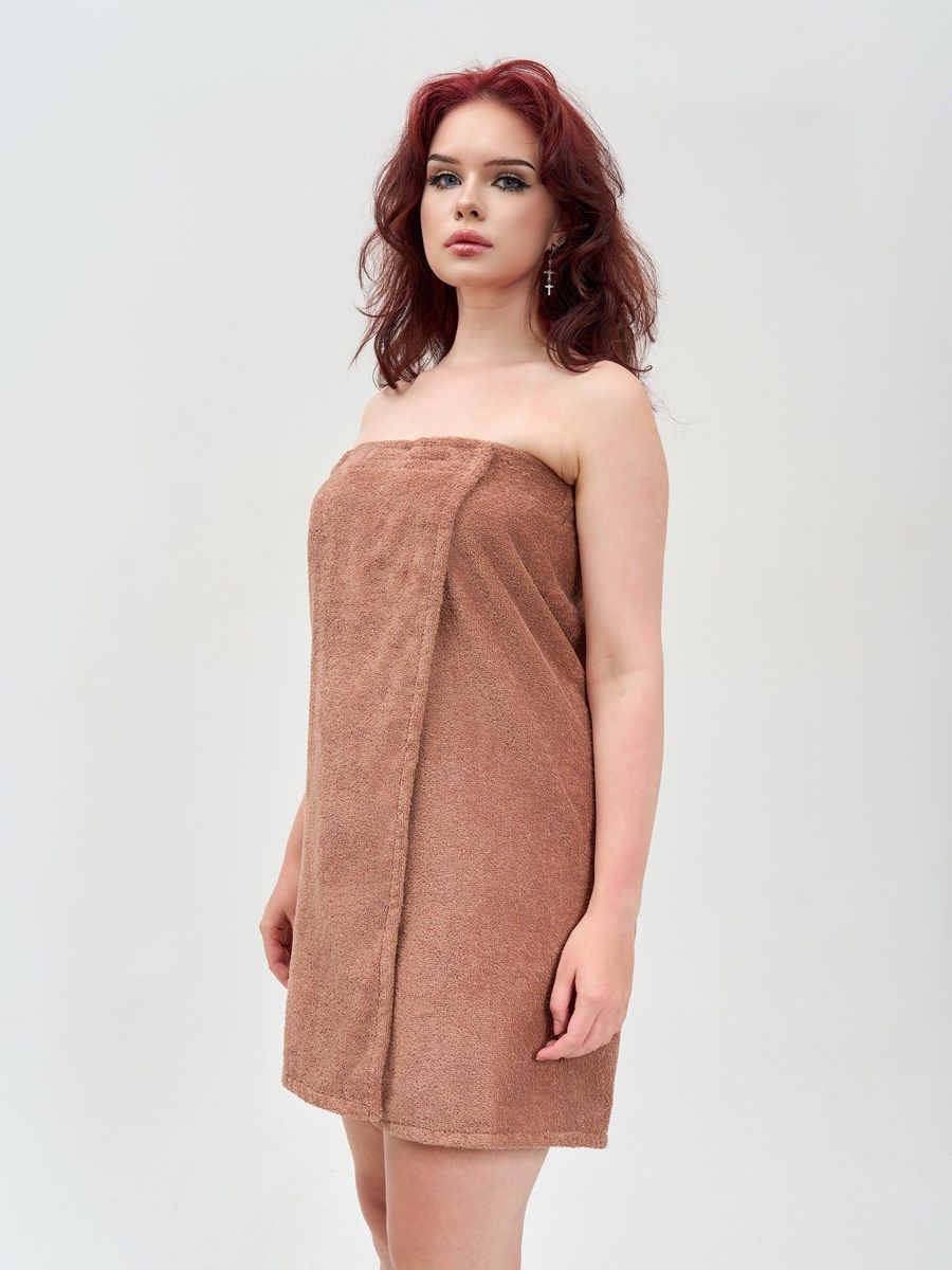 снимок Парео махровое мокко от магазина BIO-TEXTILES ОПТ