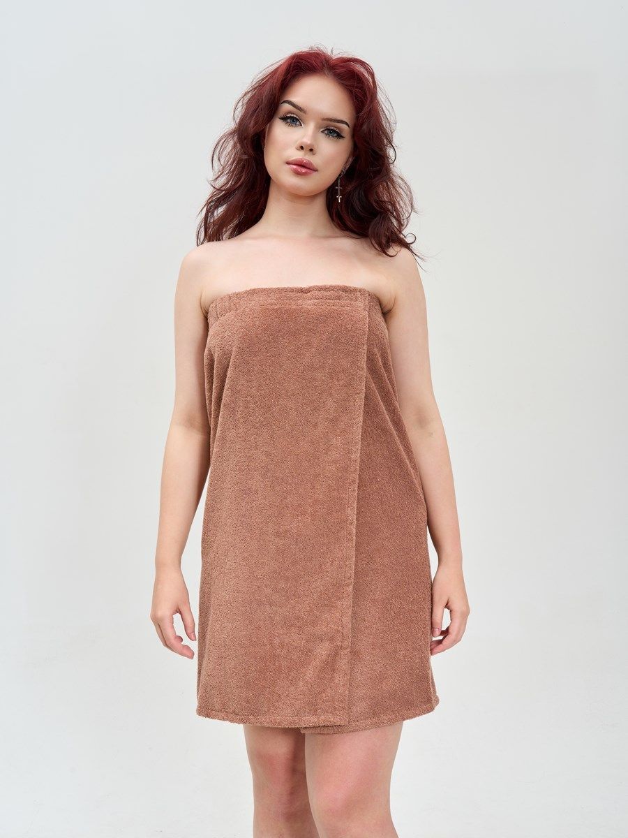 снимок Парео махровое мокко от магазина BIO-TEXTILES ОПТ