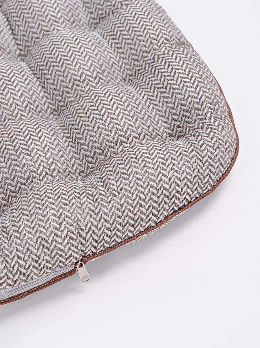 снимок Подушка для йоги БИО в жаккарде с кантом от магазина BIO-TEXTILES ОПТ